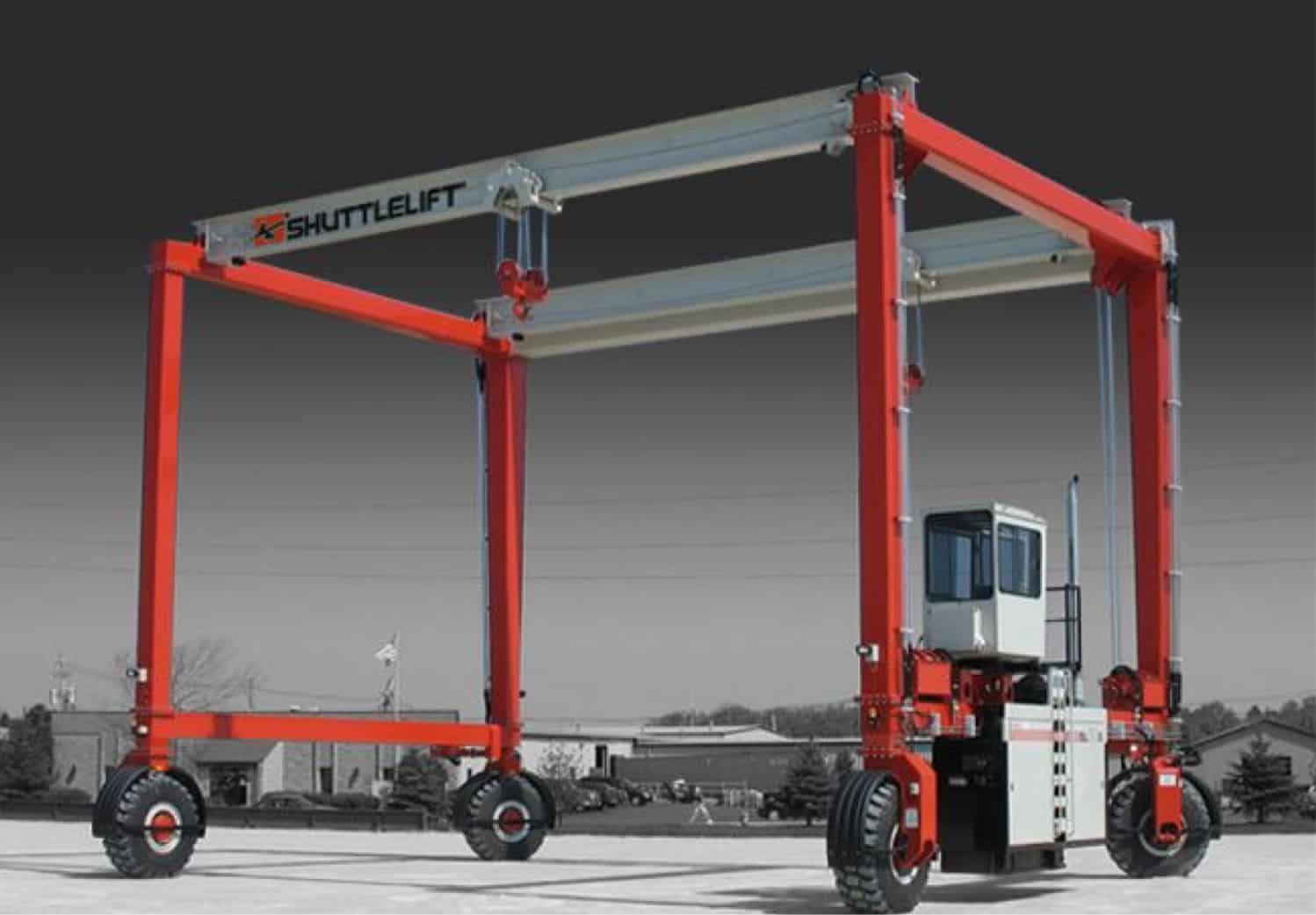 Rubber Tired Gantry Cranes And Mobile Gantry Cranes By Shuttlelift